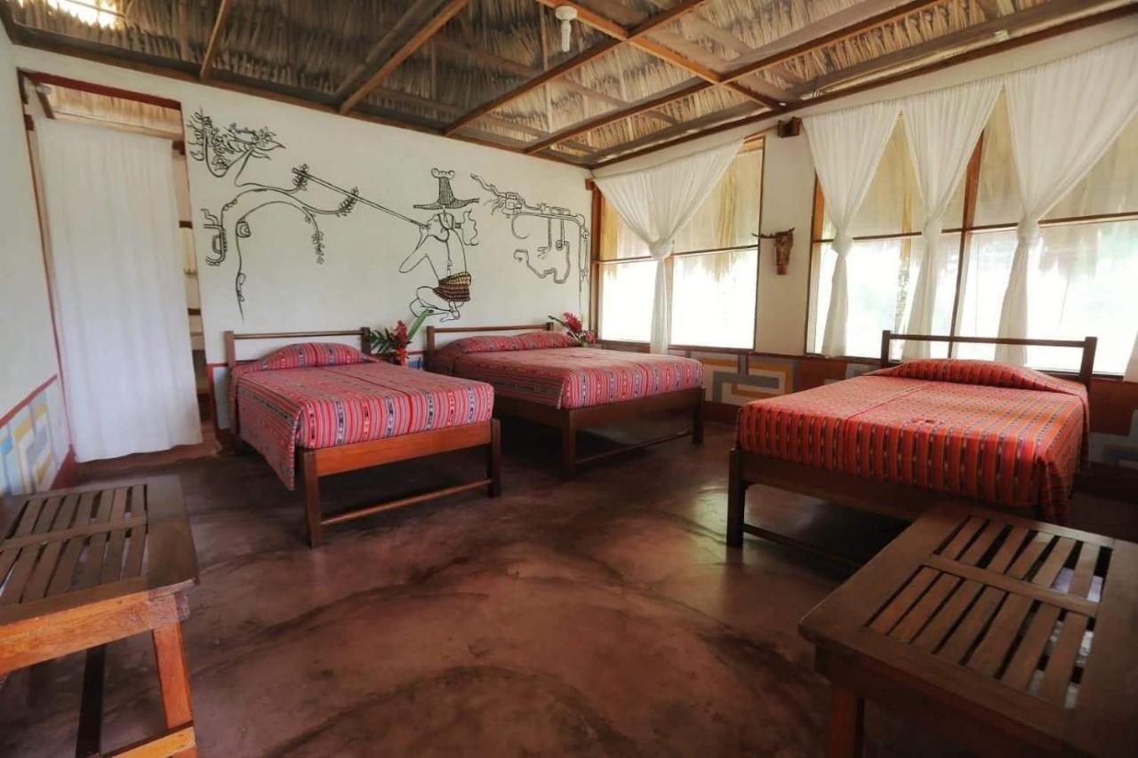 Ecolodge El Sombrero Laguna Yaxha Exterior foto