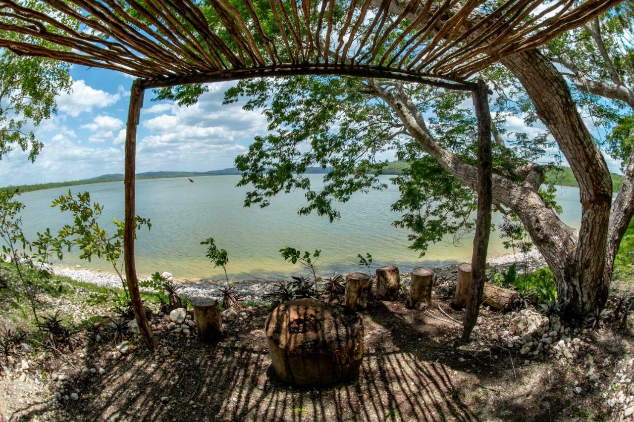 Ecolodge El Sombrero Laguna Yaxha Exterior foto