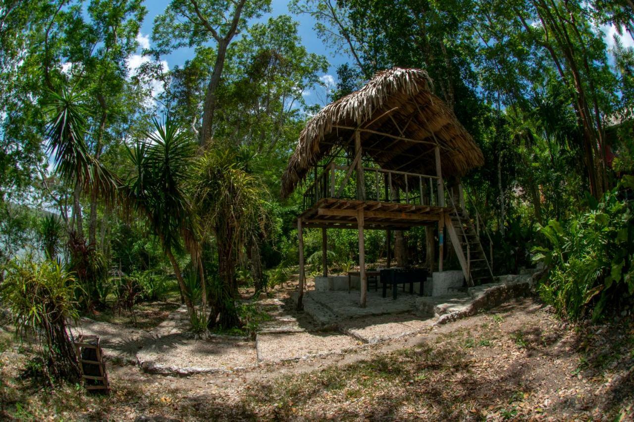 Ecolodge El Sombrero Laguna Yaxha Exterior foto