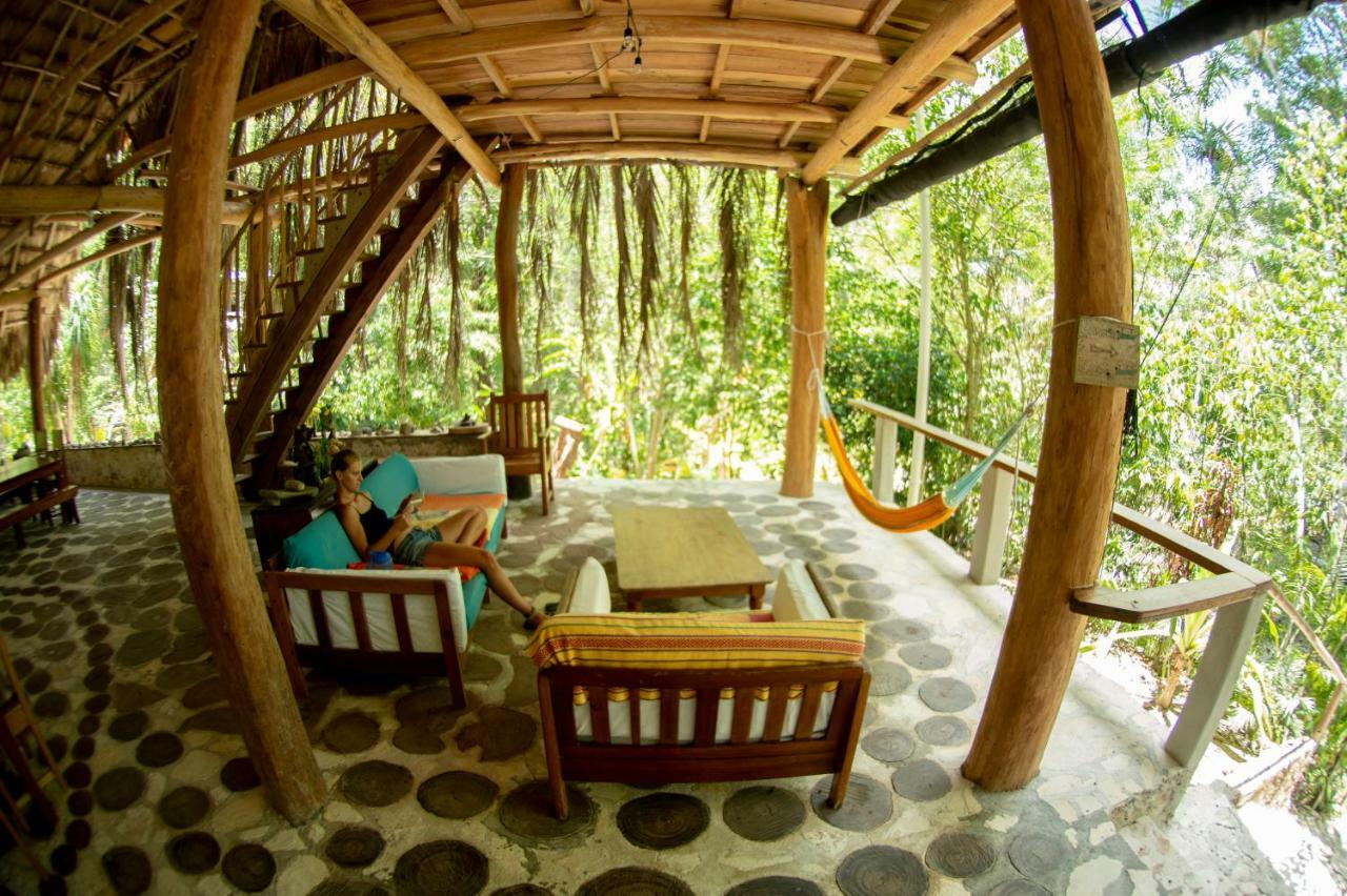Ecolodge El Sombrero Laguna Yaxha Exterior foto